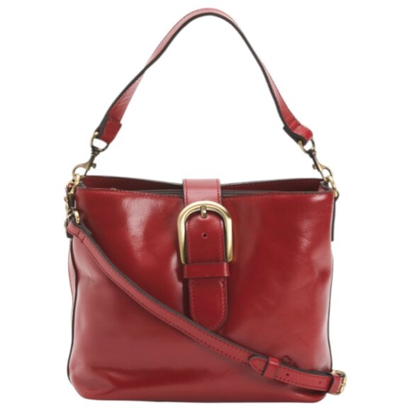Patricia Nash Handbags - PATRICIA NASH Leather Irving Bucket Hobo Bag